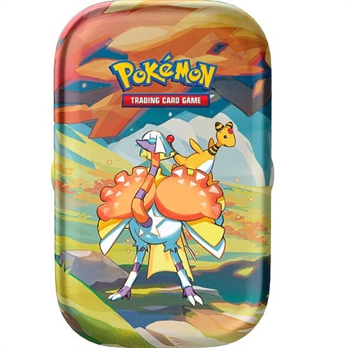 Vibrant Paldea - mini tin - Espathra & Ampharos - Pokemon kort